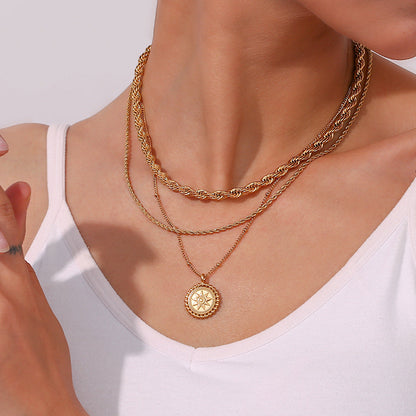 Kimberly - Starlight Gold Pendant