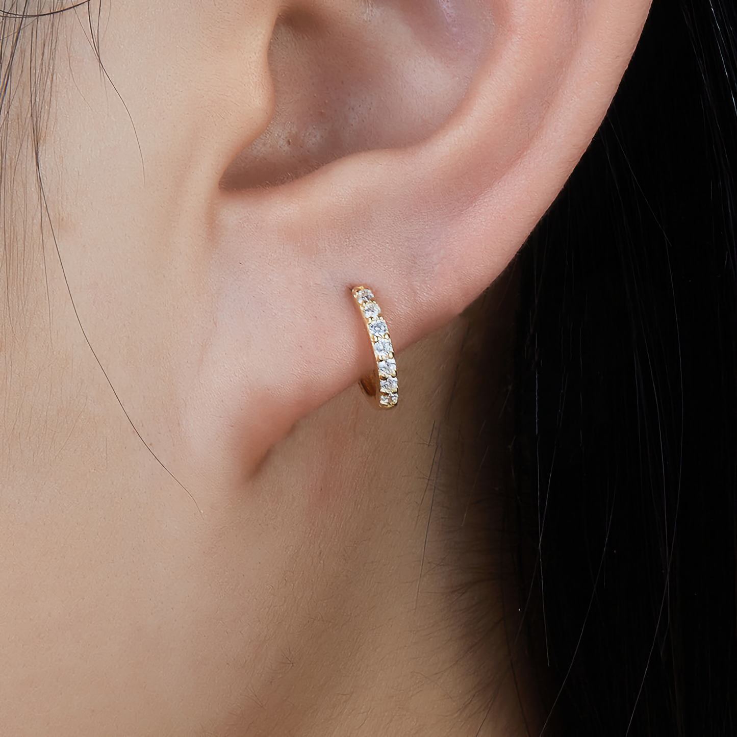 Nova - Classic Huggie Earrings