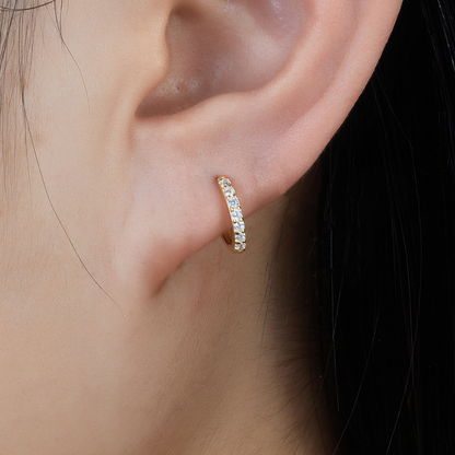 Nova - Classic Huggie Earrings