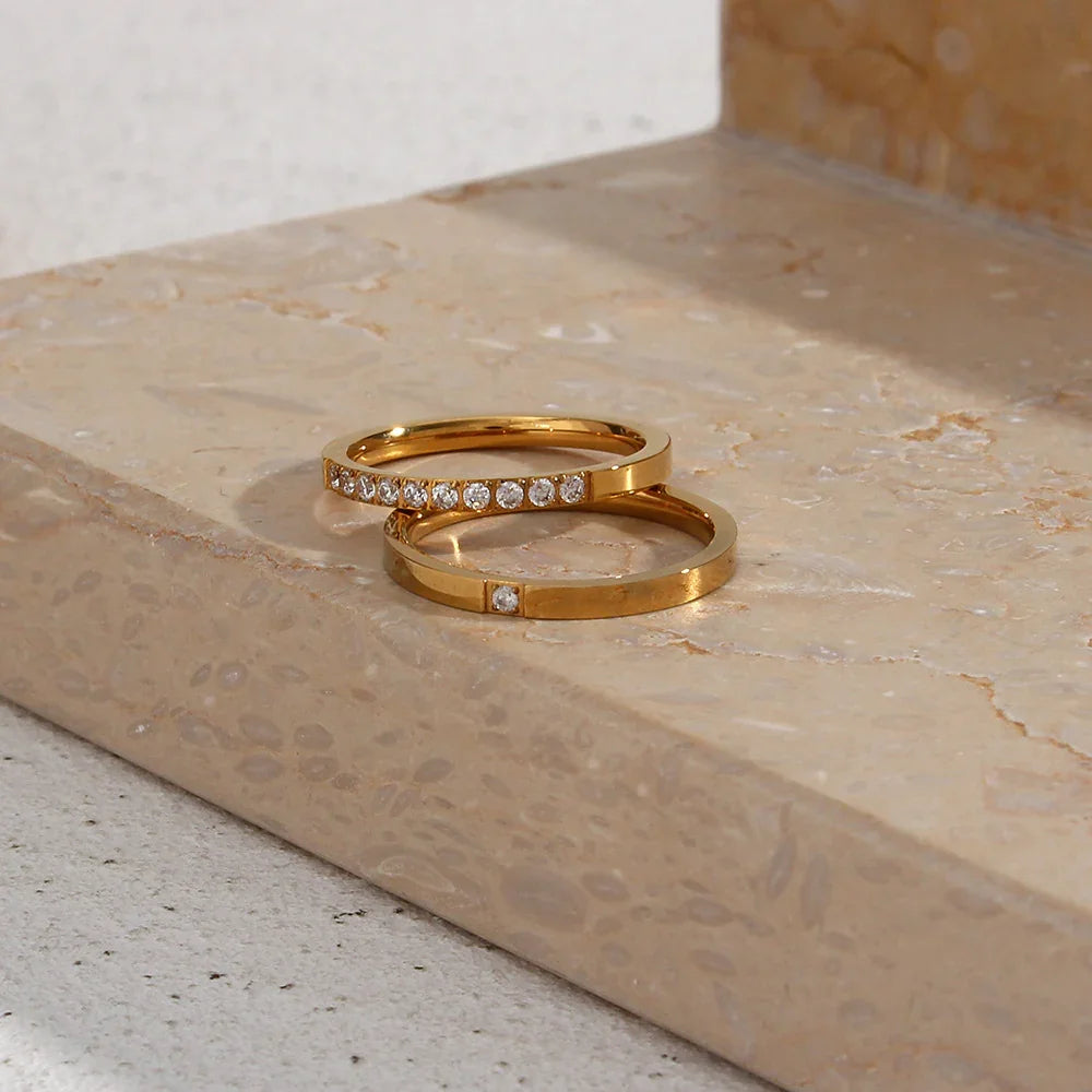 Renae - Slim Gold Ring