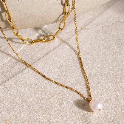Safiya - Freshwater Pearl Necklace