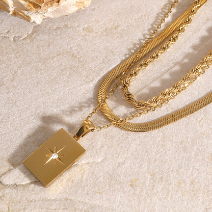Clara - Layered Gold Necklace