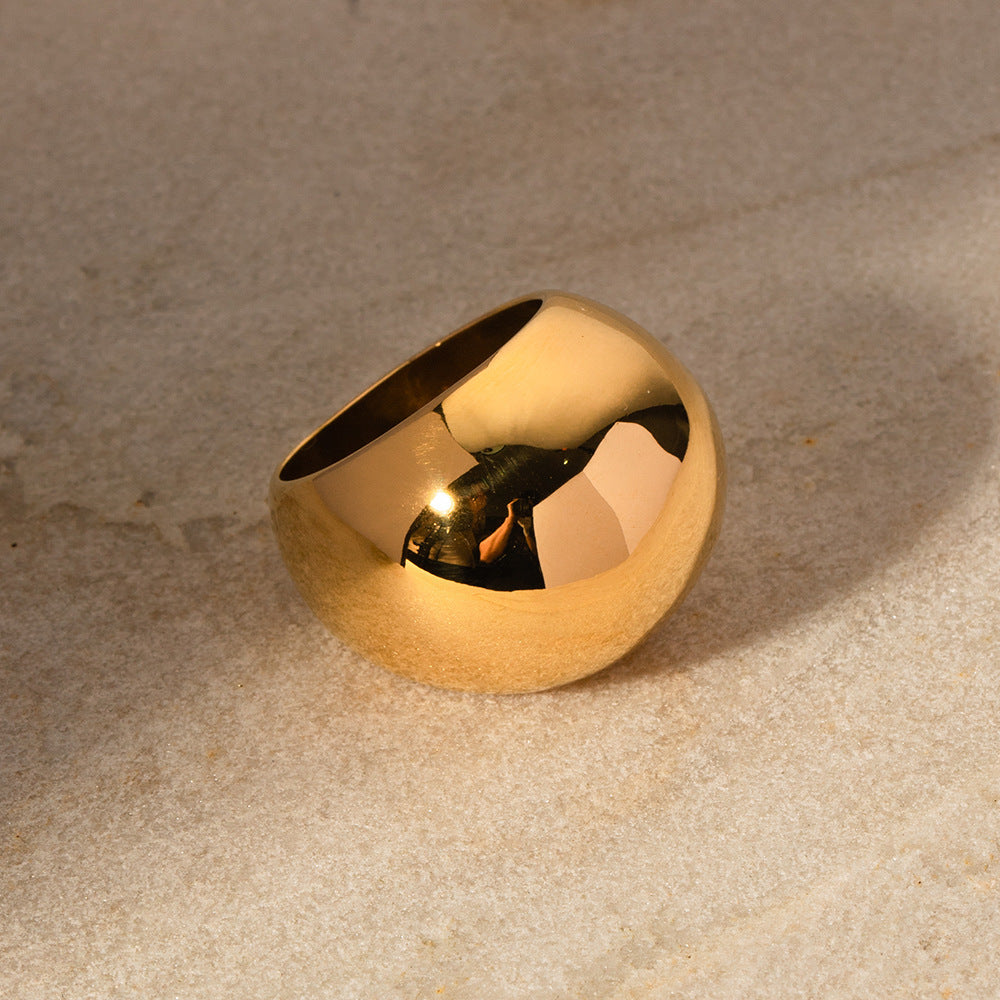 Aubrey - Glossy Dome Ring