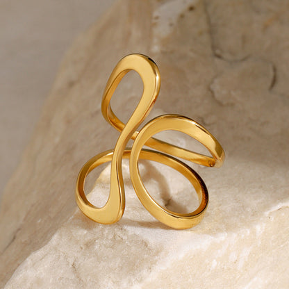Amanda - Infinity Twist Ring