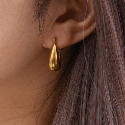 Evie - Gold Hoop Earrings