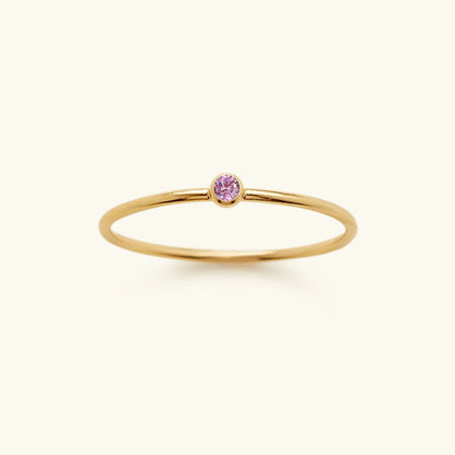 Briony - Birthstone Stacker Ring
