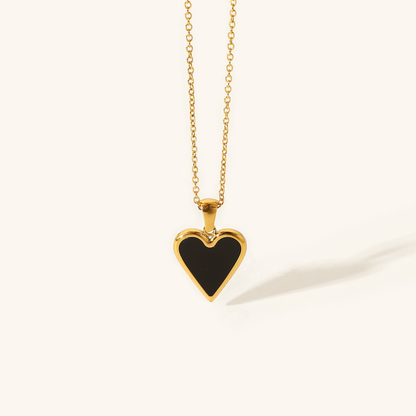 Blythe  - Stone Heart Necklace