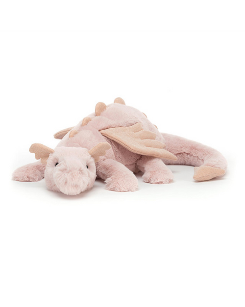 Fluffy - Plush Dragon Pink
