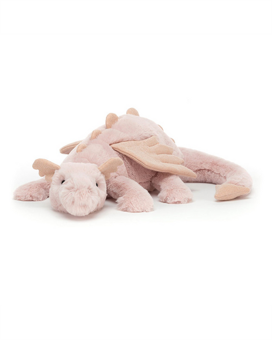 Fluffy - Plush Dragon Pink