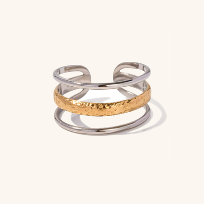 Esme - Layered Gold Ring