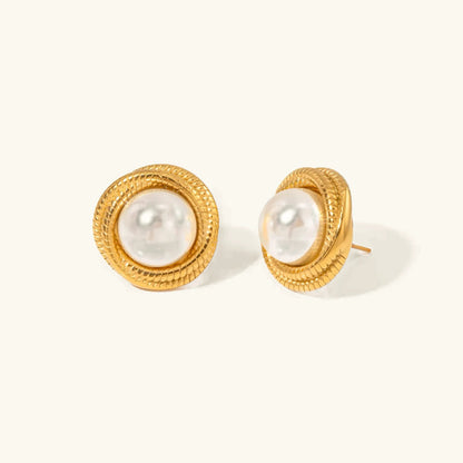 Norina - Freshwater Pearl Earrings