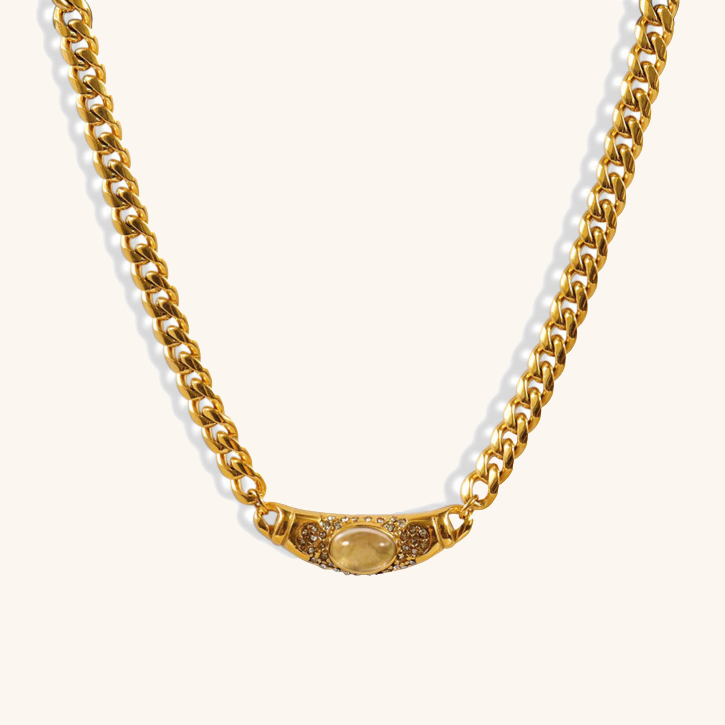 Jasmine - Vintage Gemstone Necklace