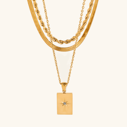 Clara - Layered Gold Necklace