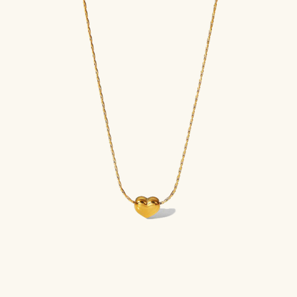 Irene - Gold Heart Necklace
