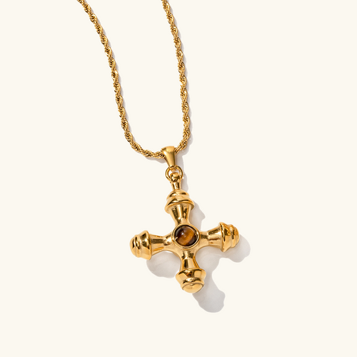 Marina - Gold Symmetrical Necklace