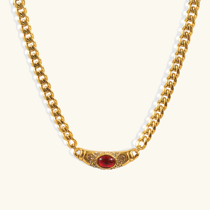 Jasmine - Vintage Gemstone Necklace
