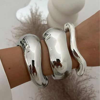Chic Cuff Bangle Bracelets (3 Piece Set)