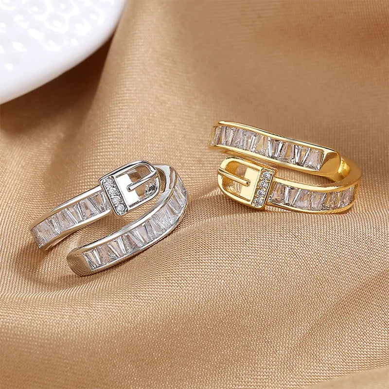 Fiona - Diamond Belt Ring