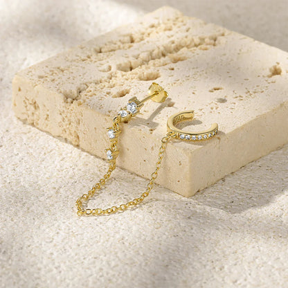 Arabella - Chain Cuff Earring