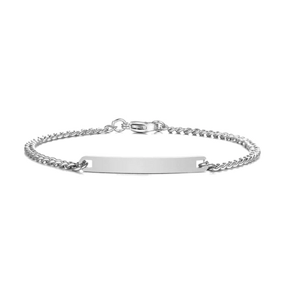 Charming Engraved Bracelet