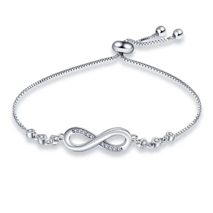 Infinity love - Sterling Silver Bracelet