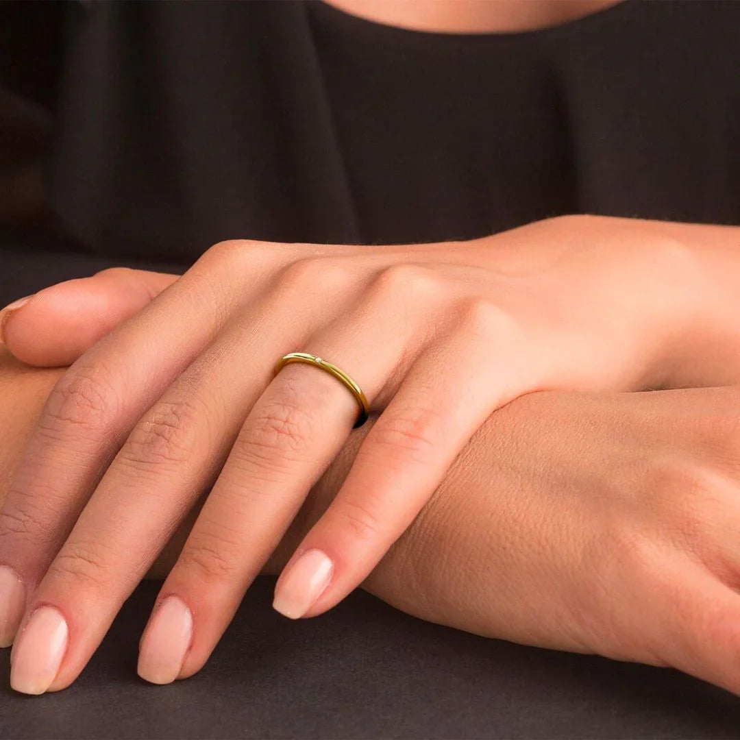 Renae - Slim Gold Ring
