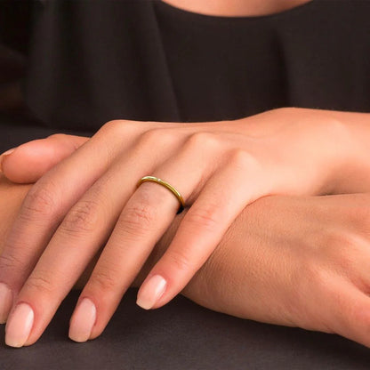 Renae - Slim Gold Ring