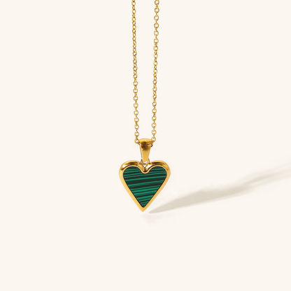 Blythe  - Stone Heart Necklace
