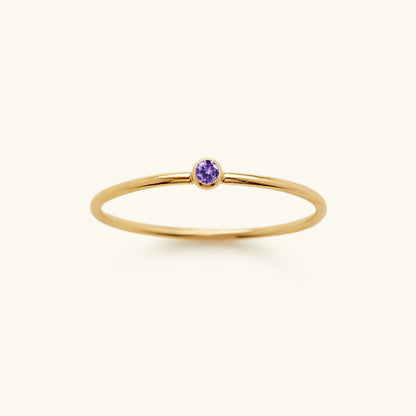 Briony - Birthstone Stacker Ring