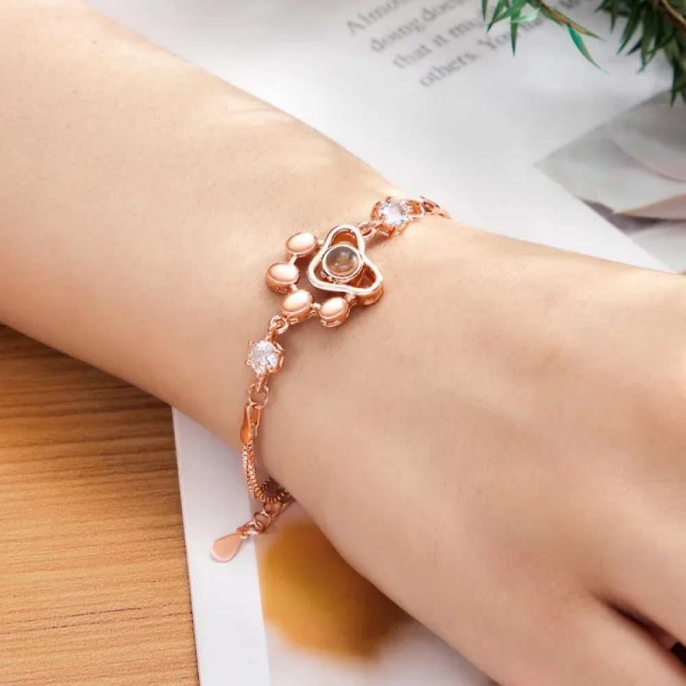 Calia - Personalised Paw Photo Bracelet