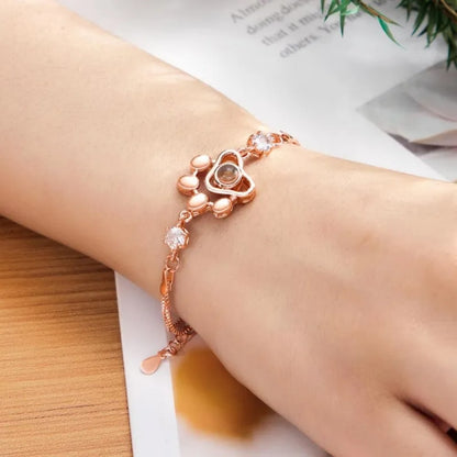 Calia - Personalised Paw Photo Bracelet