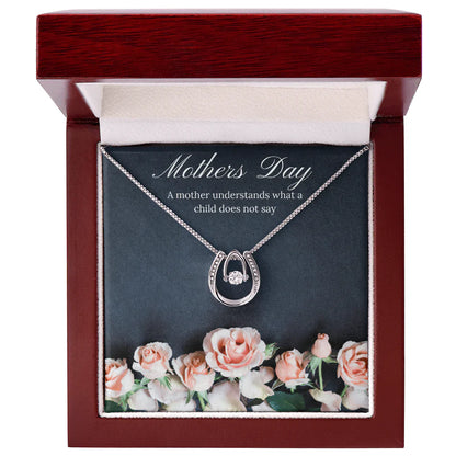 Mother’s Roses Charm Necklace