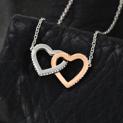 Dearest Sister - Interlocked Hearts Design