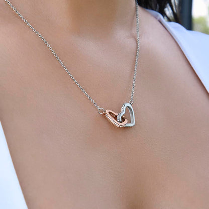 My Beautiful Granddaughter - Interlocking Hearts