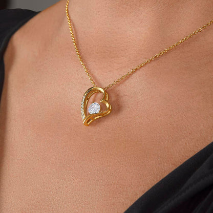 Ava Heart Necklace - Meeting you was fate