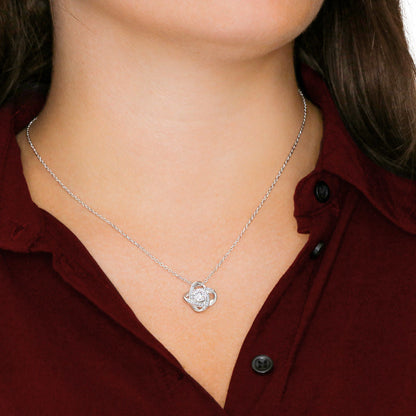 To My Wife - My Everything Love Knot Necklace