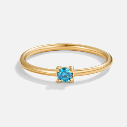 Aura - Birthstone 18K Gold Ring