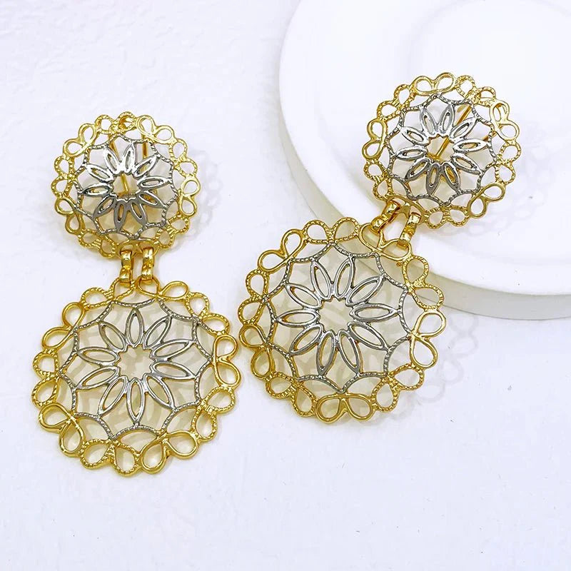 Lyra - Geometric Bold Earrings
