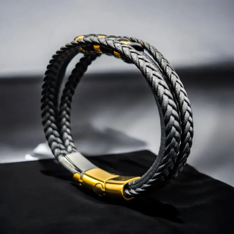 To My Son - Braided Bracelet Set