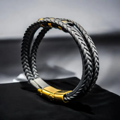 To My Son - Braided Bracelet Set