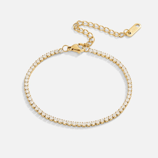 Celeste - Gold Tennis Bracelet