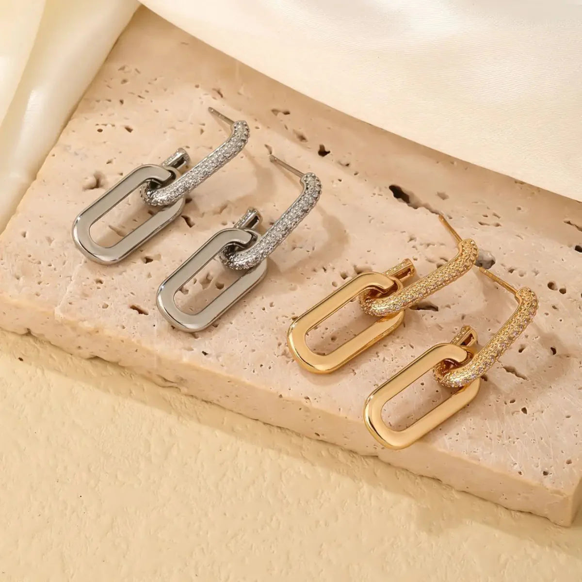 Angela - Dainty Loop Earrings