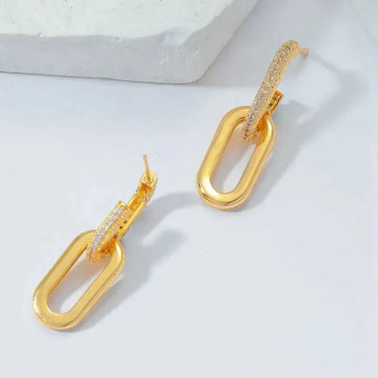 Angela - Dainty Loop Earrings
