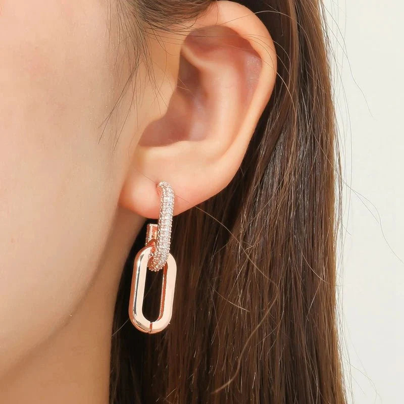 Angela - Dainty Loop Earrings