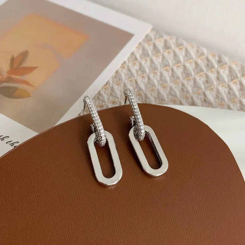 Angela - Dainty Loop Earrings