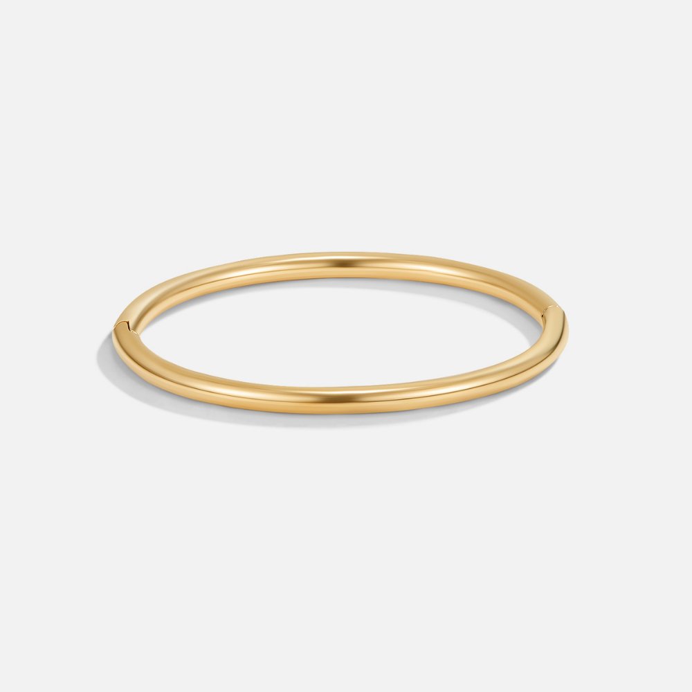 Aisha - Slim Gold Bangle