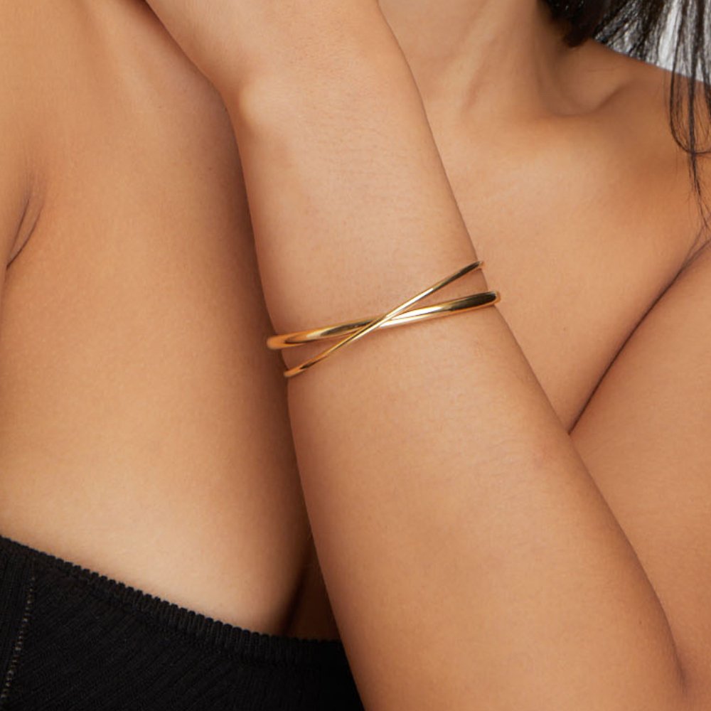 Waverly - Gold Twist Bracelet