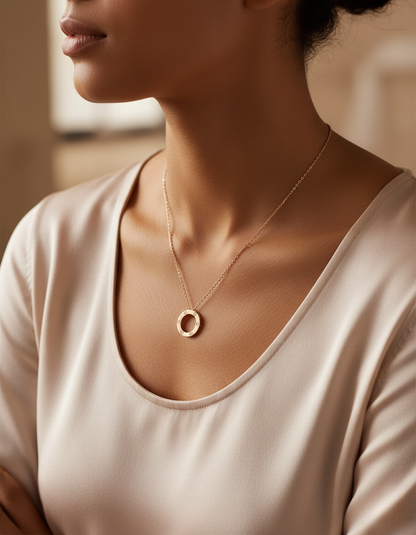 Lumaire – Eternal Necklace Rose Gold