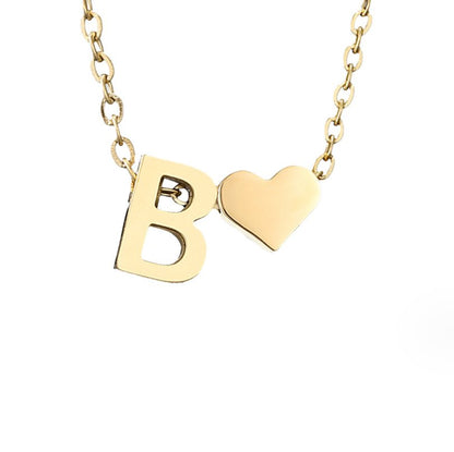 Niamh - Love & Letter Initial Necklace
