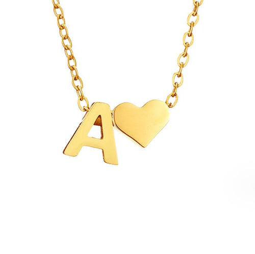 Niamh - Love & Letter Initial Necklace